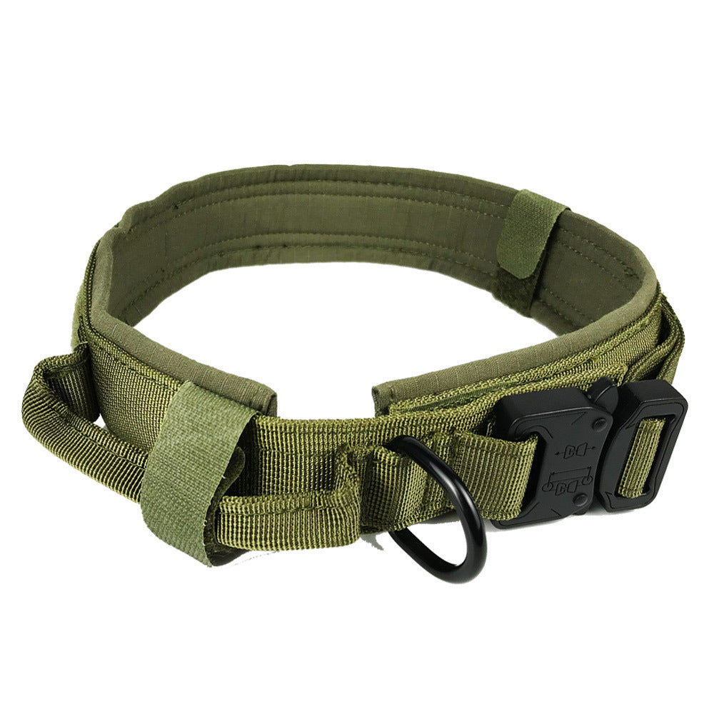 Collar Táctico para Perro (Resistente y Ajustable)