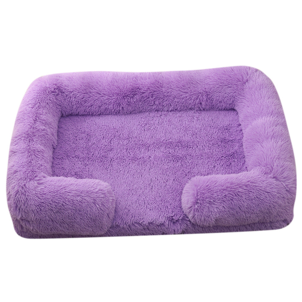 Cama de Felpa Ultra Suave para Mascotas