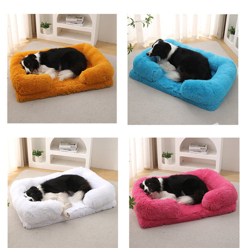 Cama de Felpa Ultra Suave para Mascotas